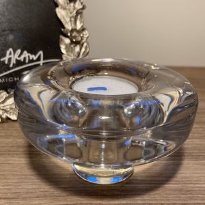 Dansk international design crystal votive or taper
